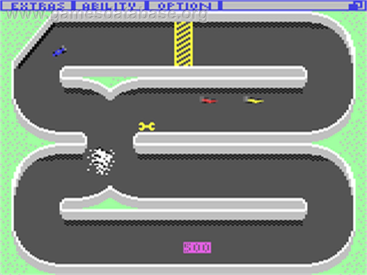 Championship Sprint - Commodore 64 - Artwork - In Game