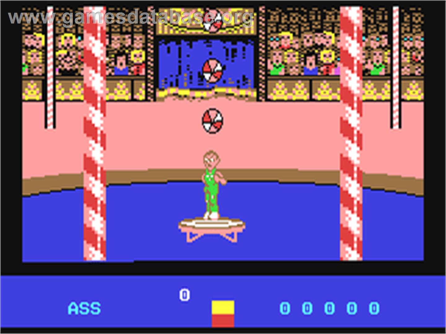 Circus Attractions - Commodore 64 - Artwork - In Game