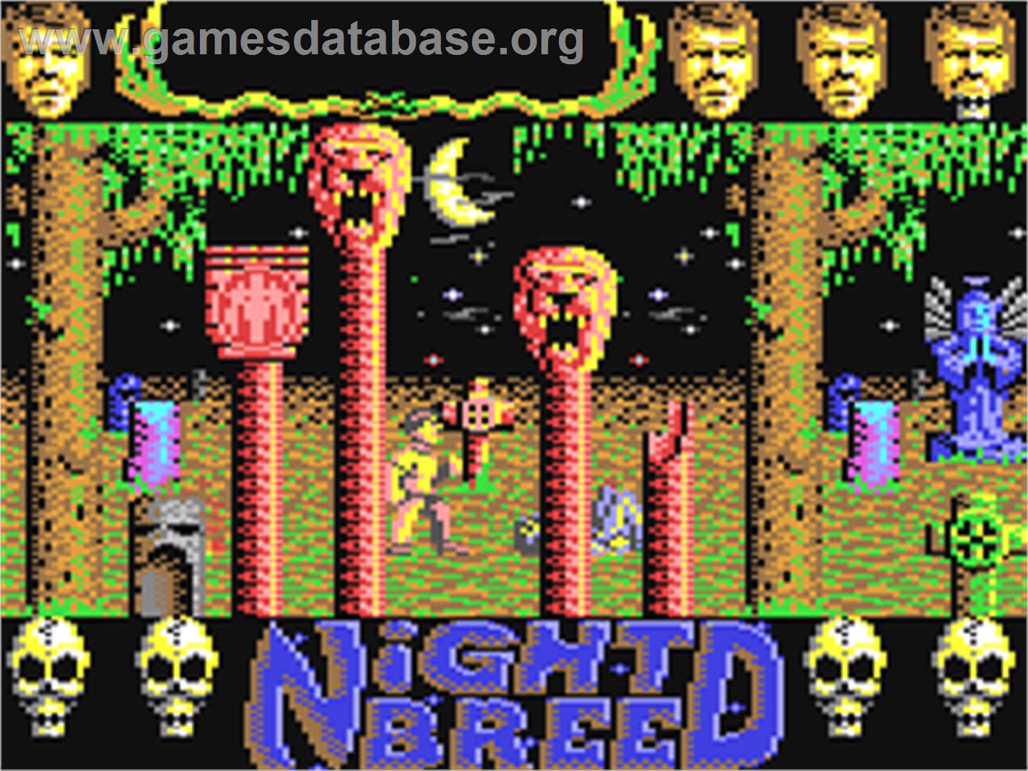 Clive Barker's Nightbreed: The Action Game - Commodore 64 - Artwork - In Game
