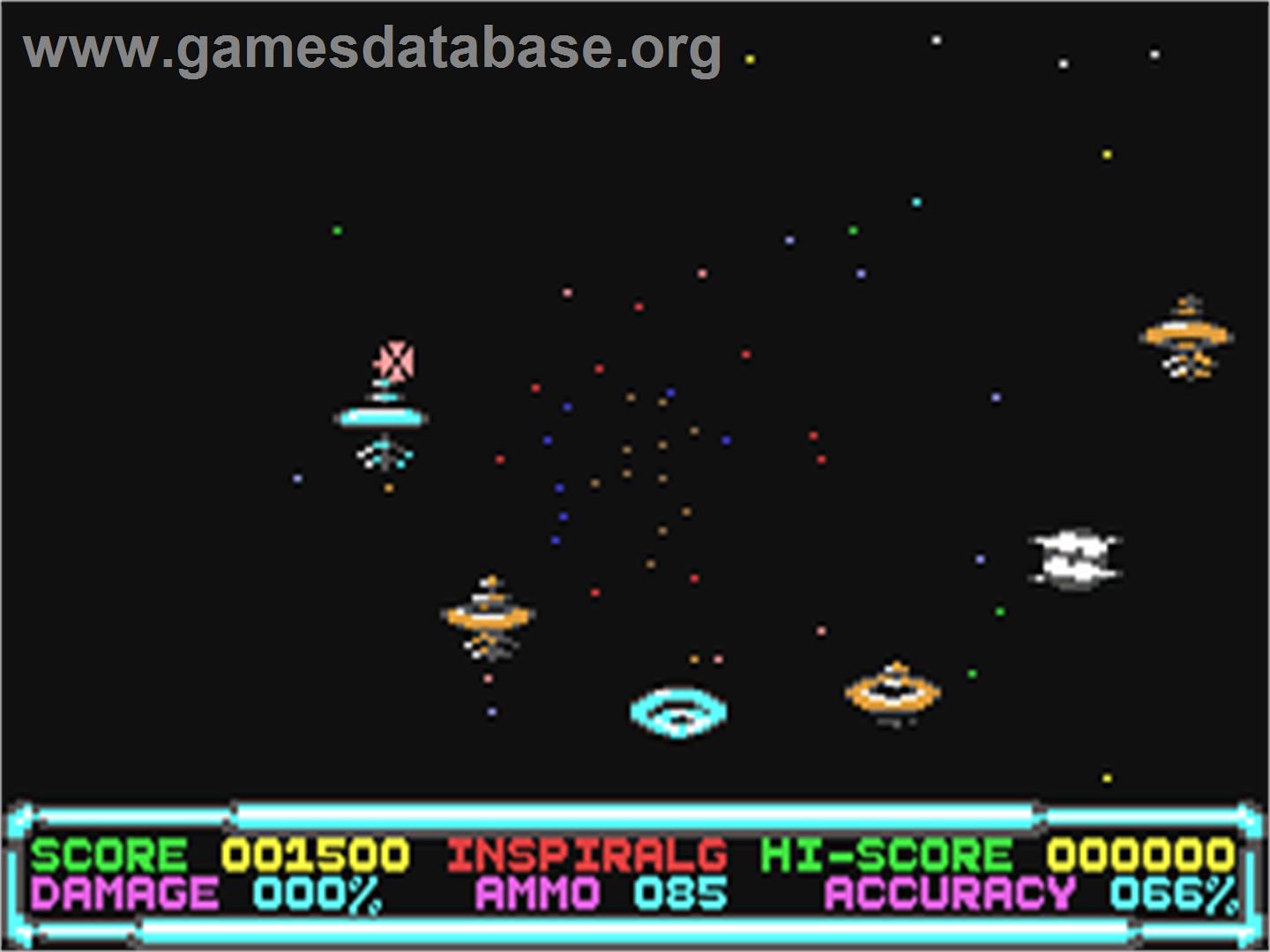 Cosmic Storm - Commodore 64 - Artwork - In Game