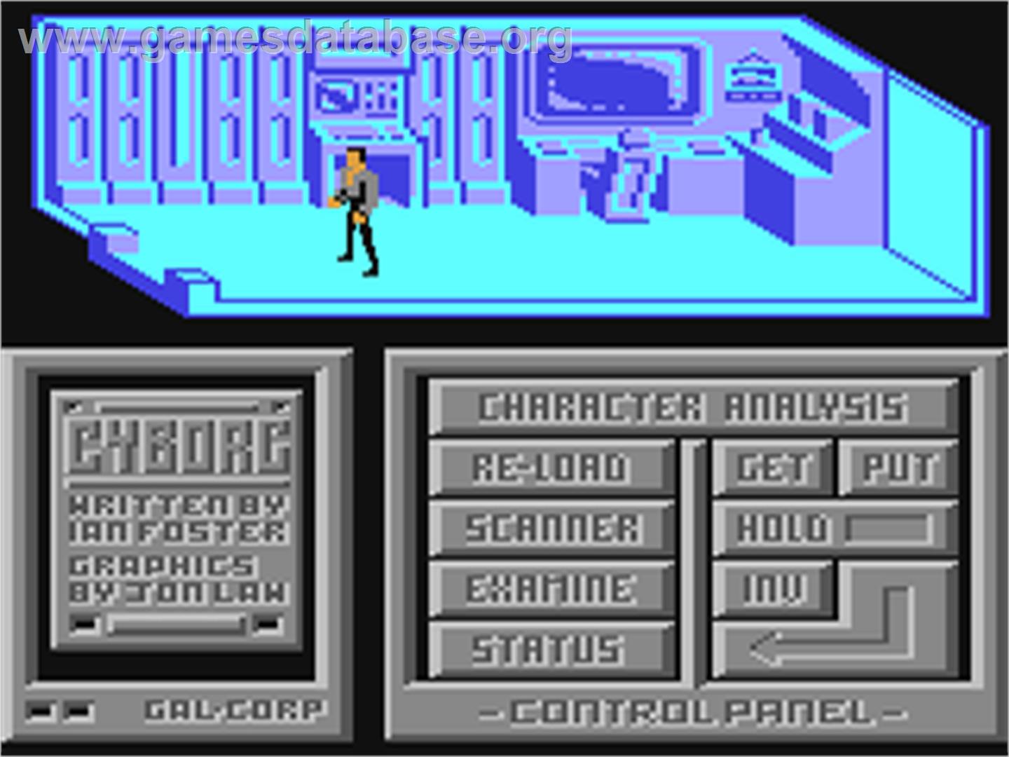 Cyborg - Commodore 64 - Artwork - In Game