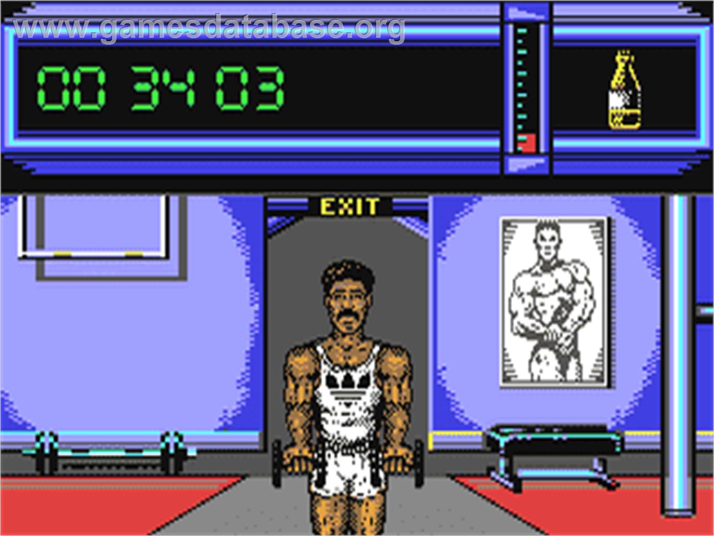 Daley Thompson's Olympic Challenge - Commodore 64 - Artwork - In Game