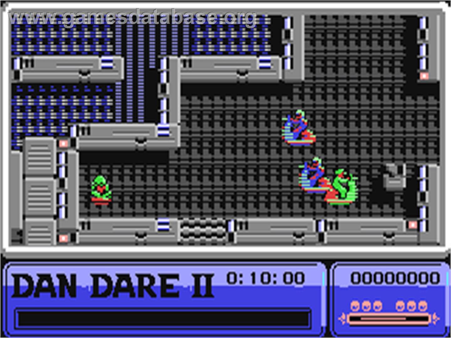 Dan Dare 2: Mekon's Revenge - Commodore 64 - Artwork - In Game