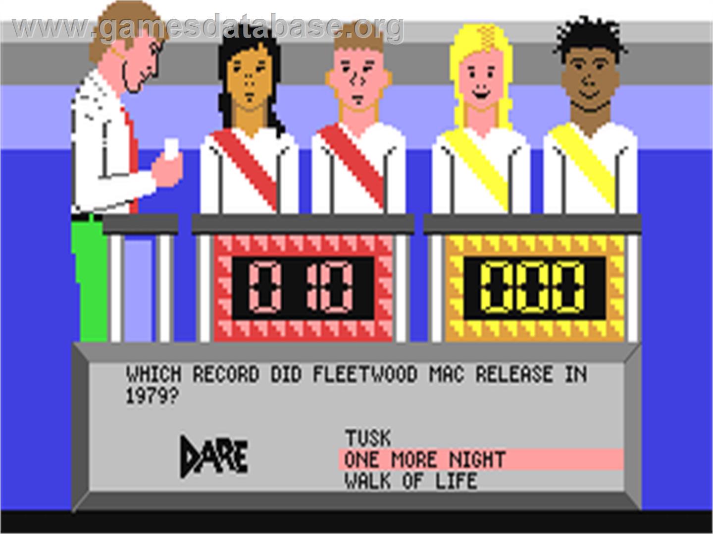 Double Dare - Commodore 64 - Artwork - In Game