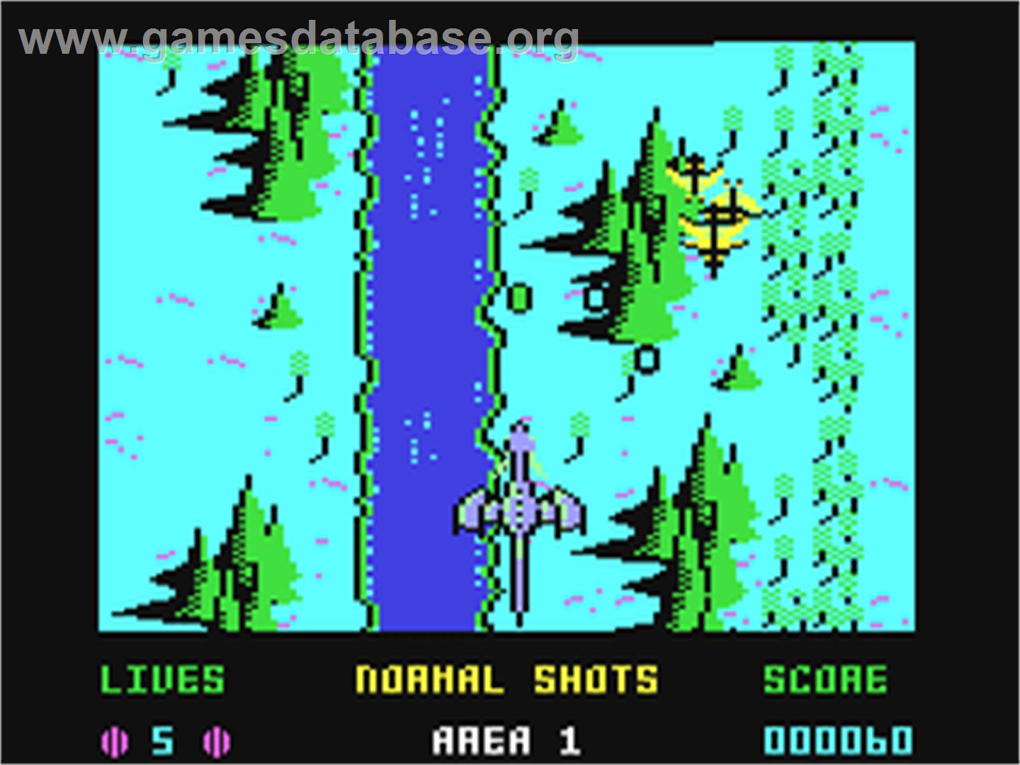 Dragon Spirit: The New Legend - Commodore 64 - Artwork - In Game