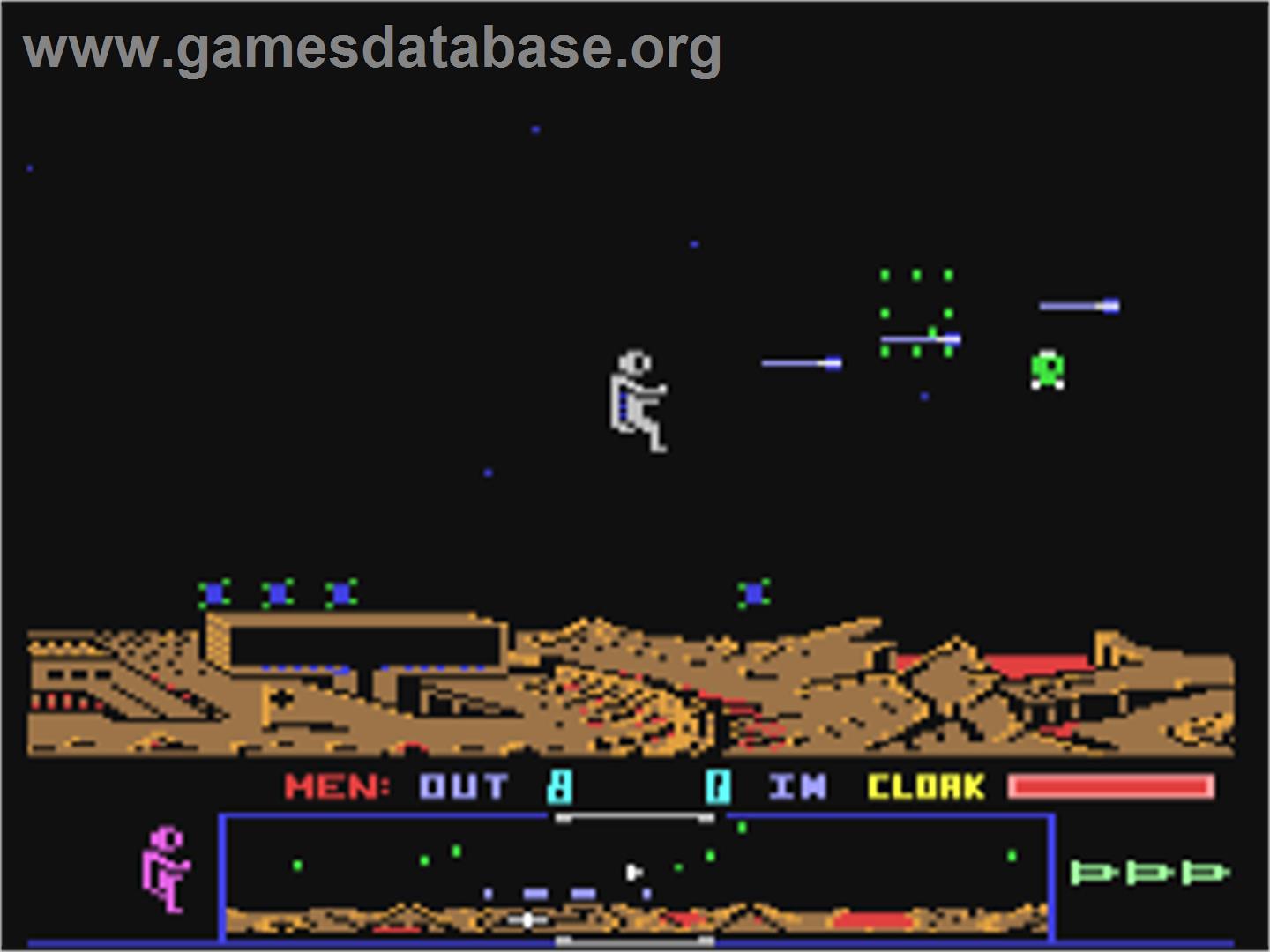 Dropzone - Commodore 64 - Artwork - In Game