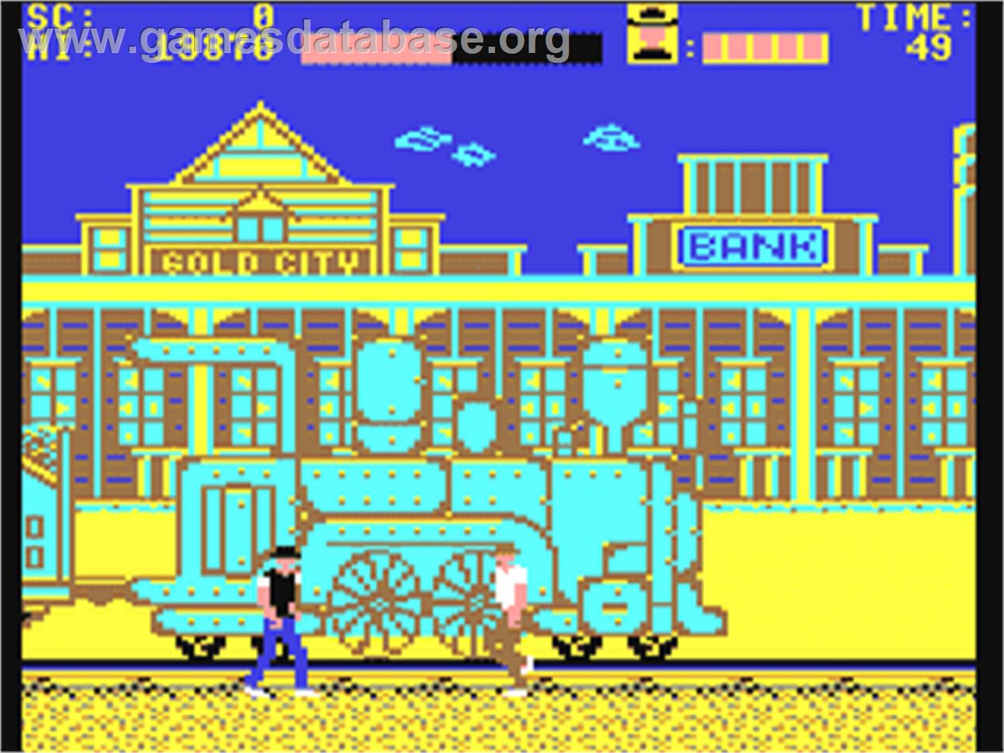 Express Raider - Commodore 64 - Artwork - In Game