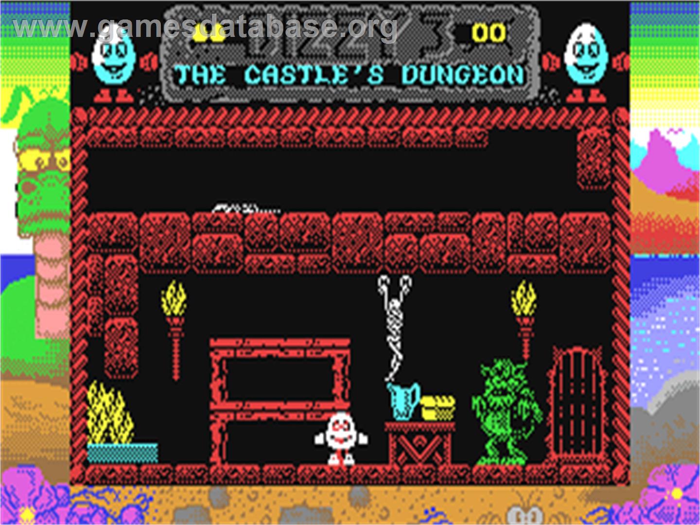 Fantasy World Dizzy - Commodore 64 - Artwork - In Game