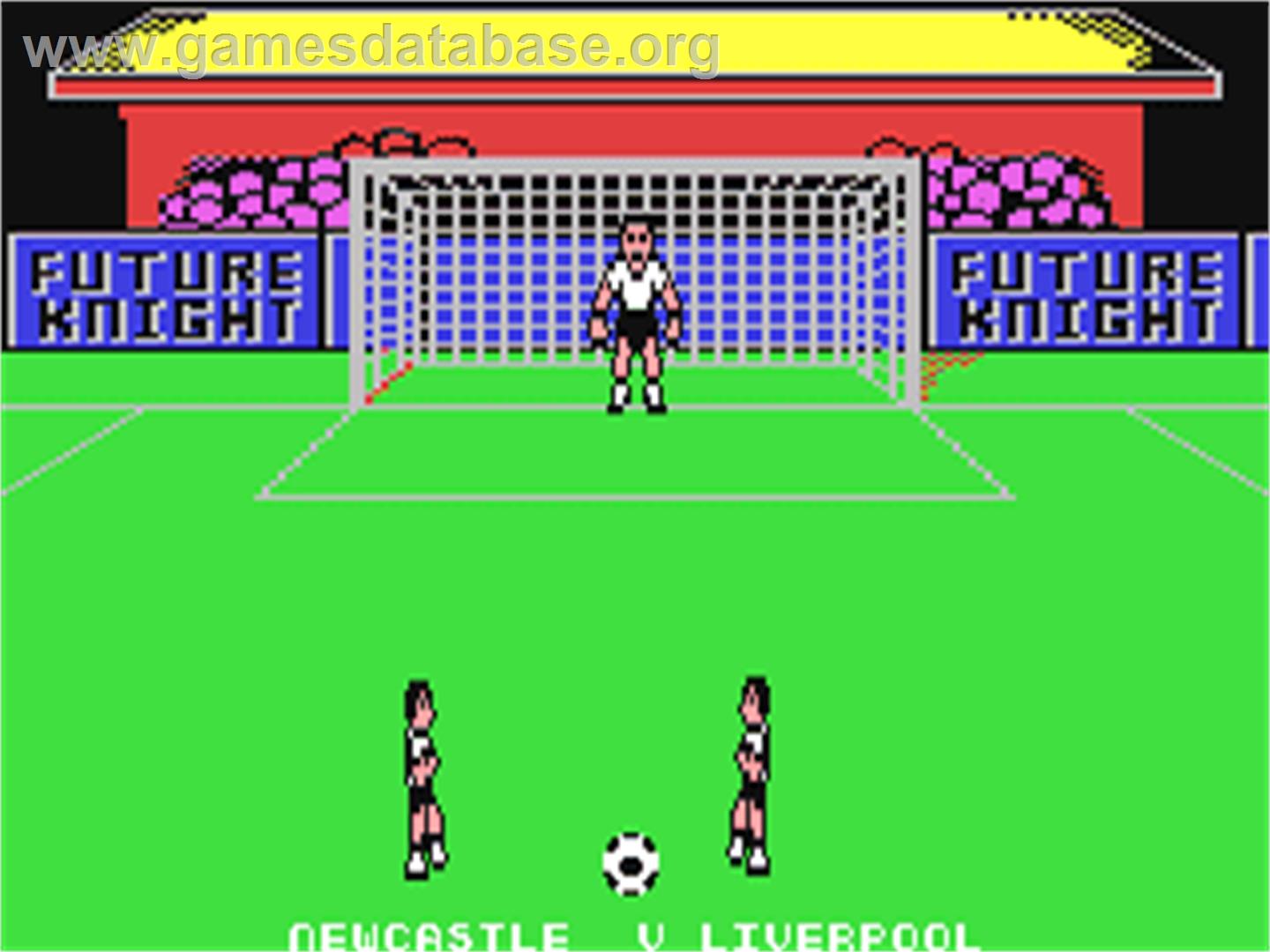 Footballer of the Year - Commodore 64 - Artwork - In Game