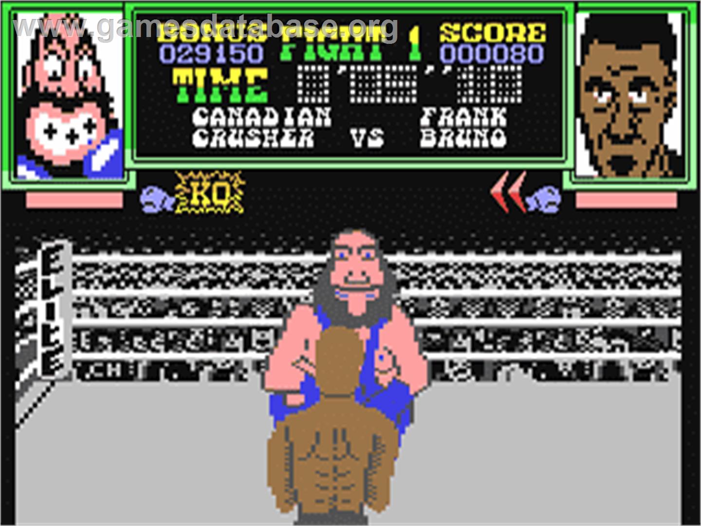Frank Bruno's Boxing - Commodore 64 - Artwork - In Game