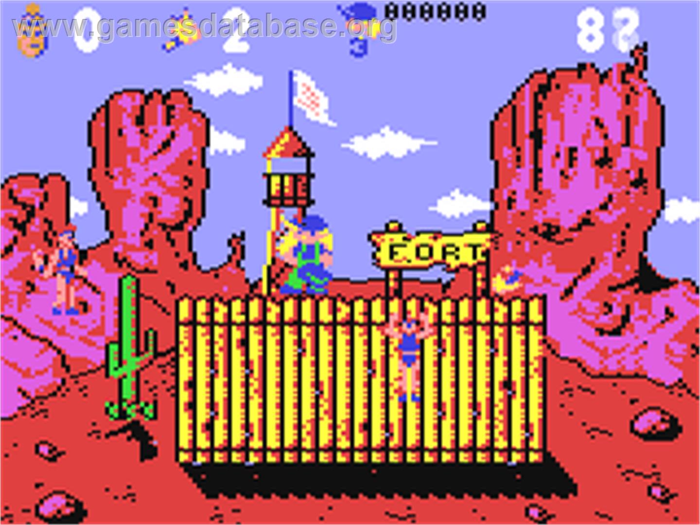 Hammer Boy - Commodore 64 - Artwork - In Game