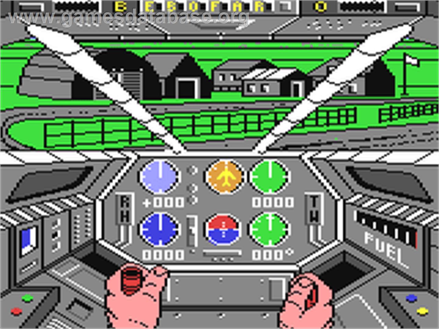 Infiltrator - Commodore 64 - Artwork - In Game