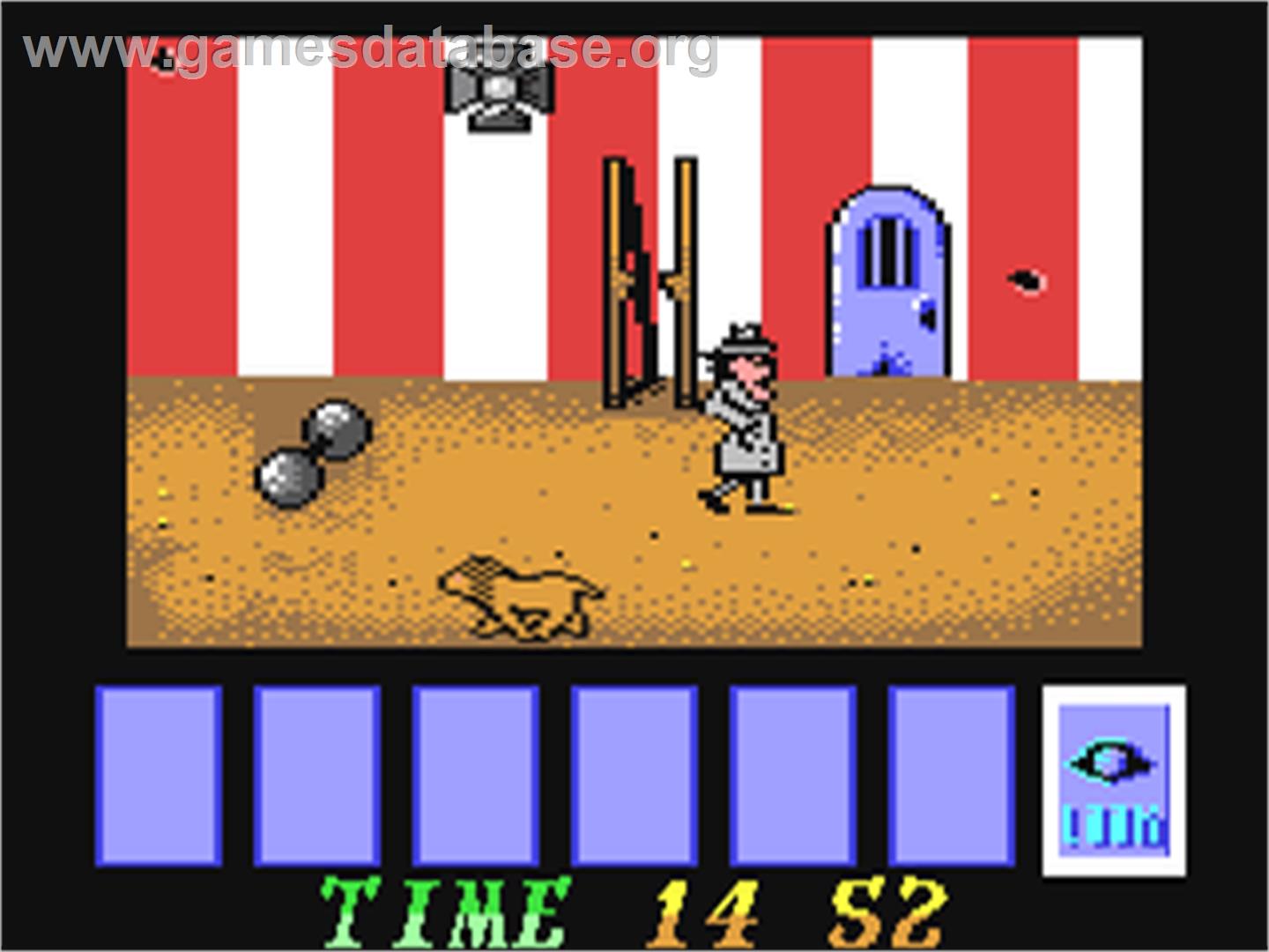 Inspector Gadget and the Circus of Fear - Commodore 64 - Artwork - In Game
