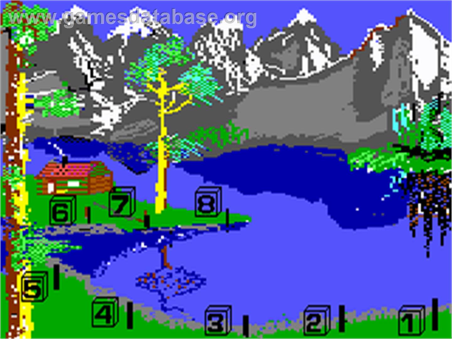 Jack Charlton's Match Fishing - Commodore 64 - Artwork - In Game