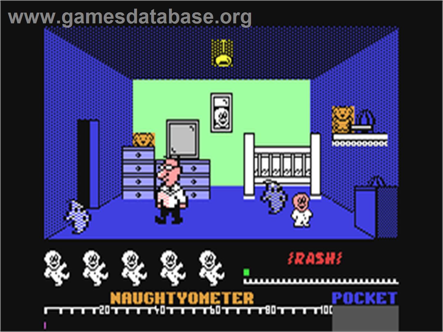 Jack the Nipper - Commodore 64 - Artwork - In Game