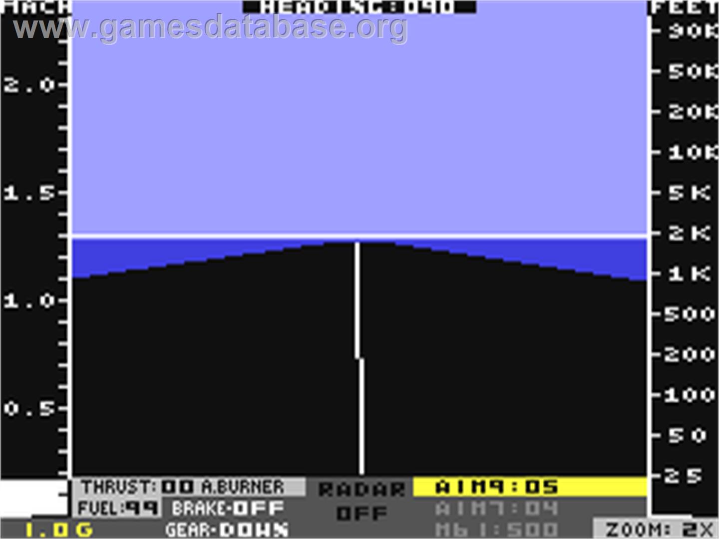 Jet - Commodore 64 - Artwork - In Game