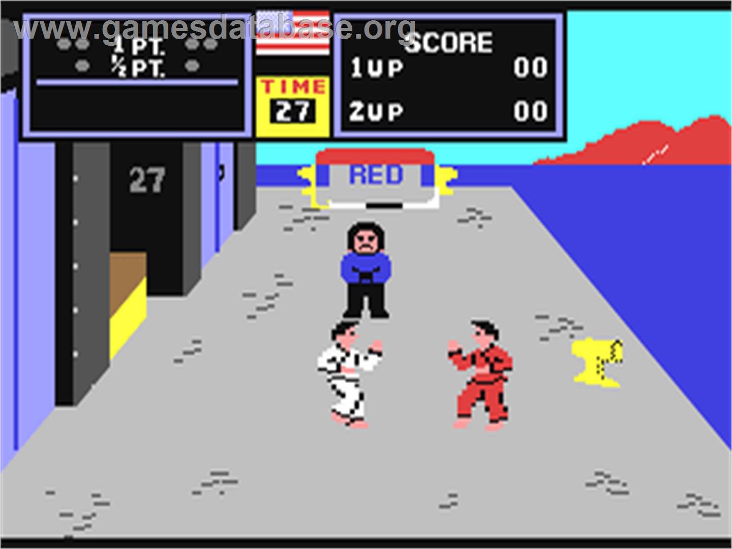 Karate Champ - Commodore 64 - Artwork - In Game