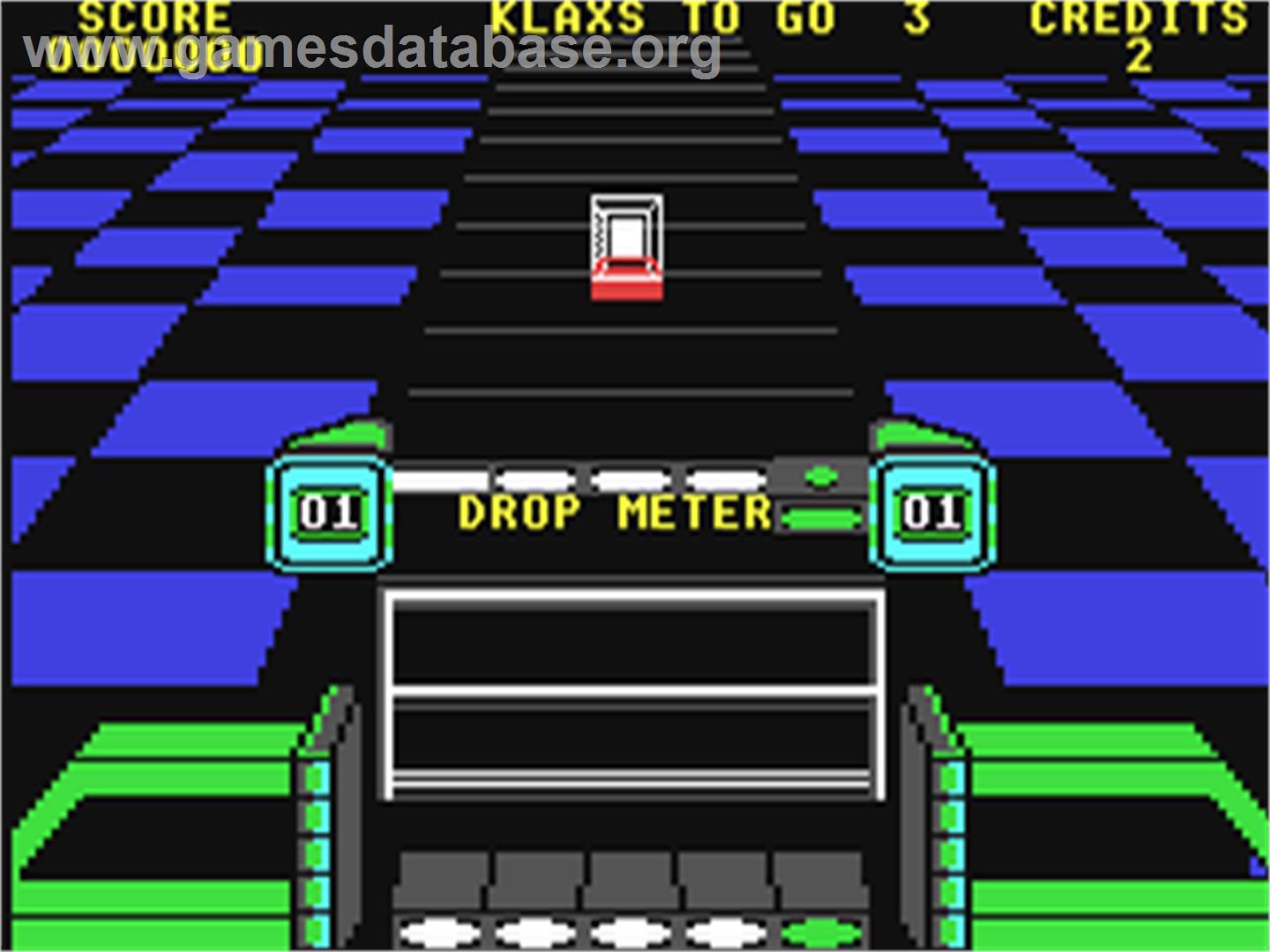 Klax - Commodore 64 - Artwork - In Game