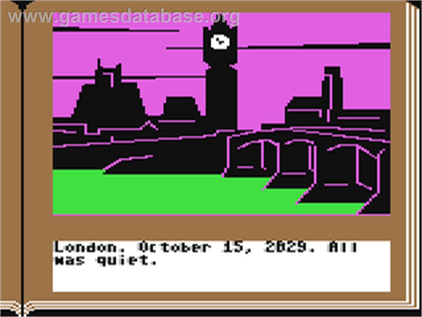 Lane Mastodon vs. the Blubbermen - Commodore 64 - Artwork - In Game