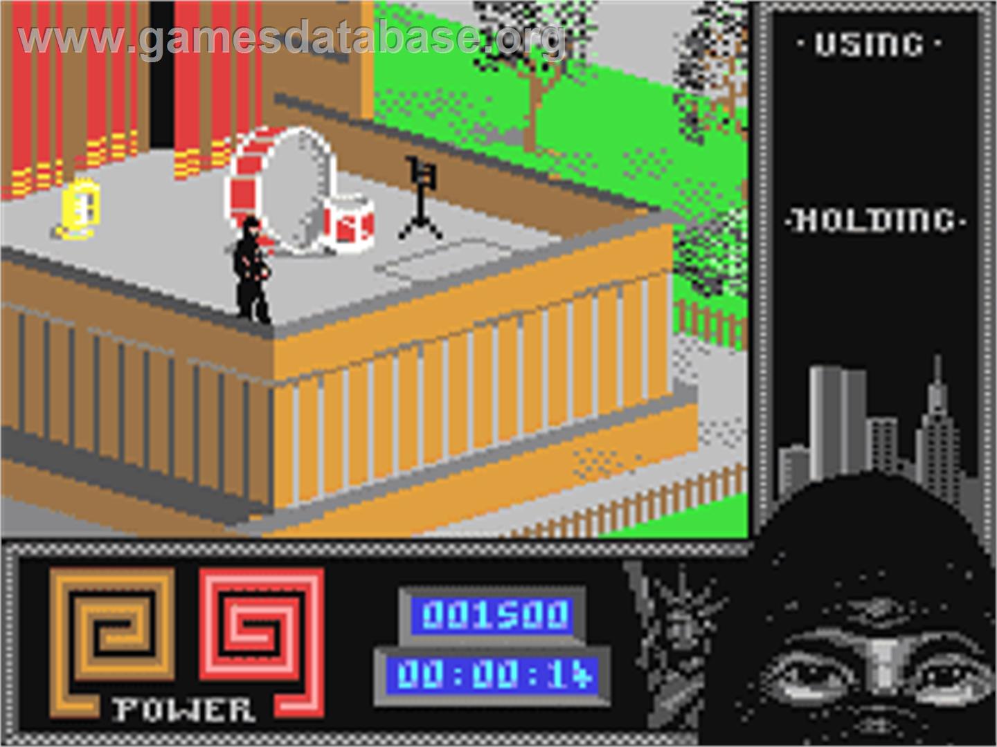 Last Ninja 2: Back with a Vengeance - Commodore 64 - Artwork - In Game