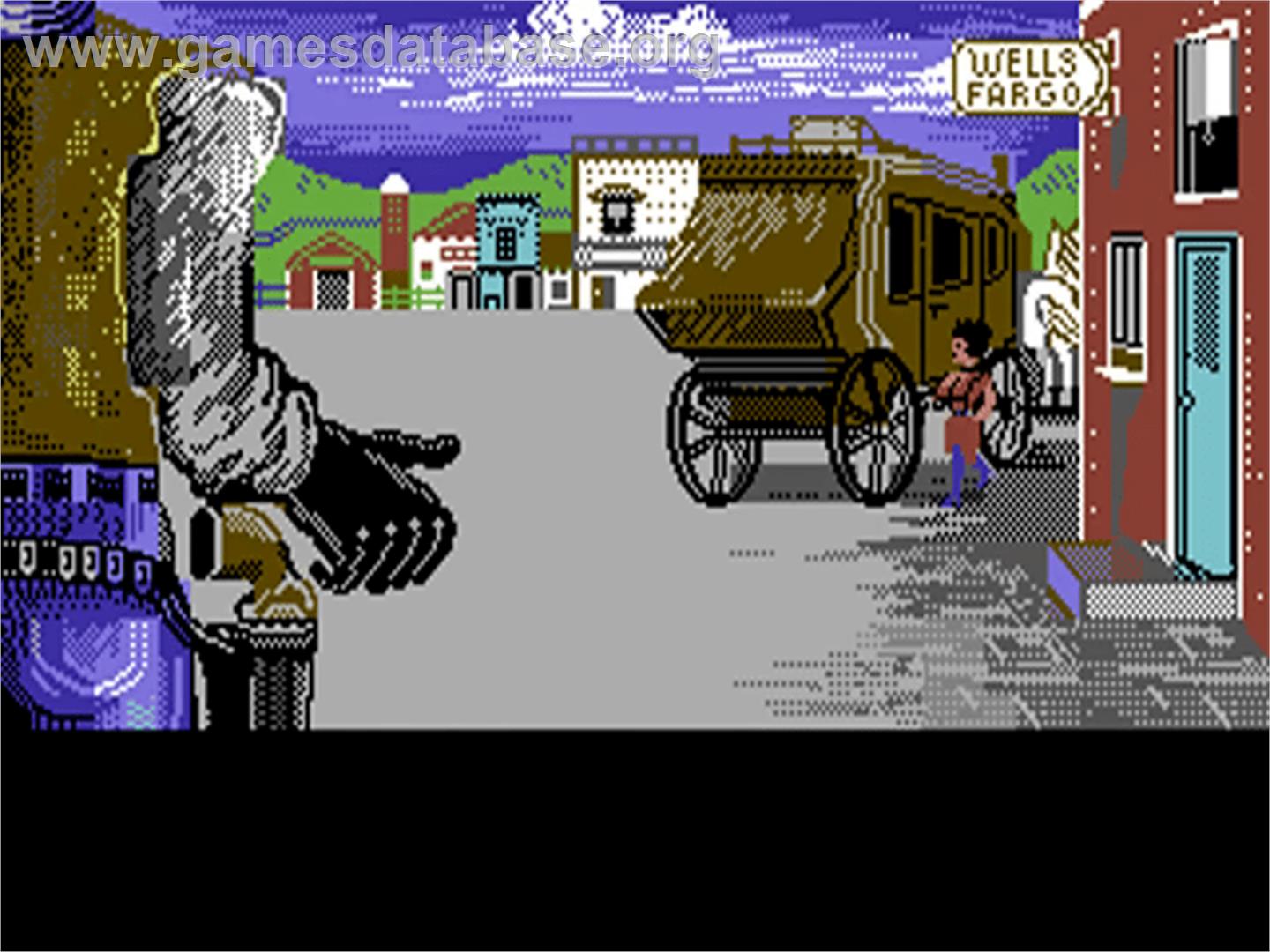 Law of the West - Commodore 64 - Artwork - In Game