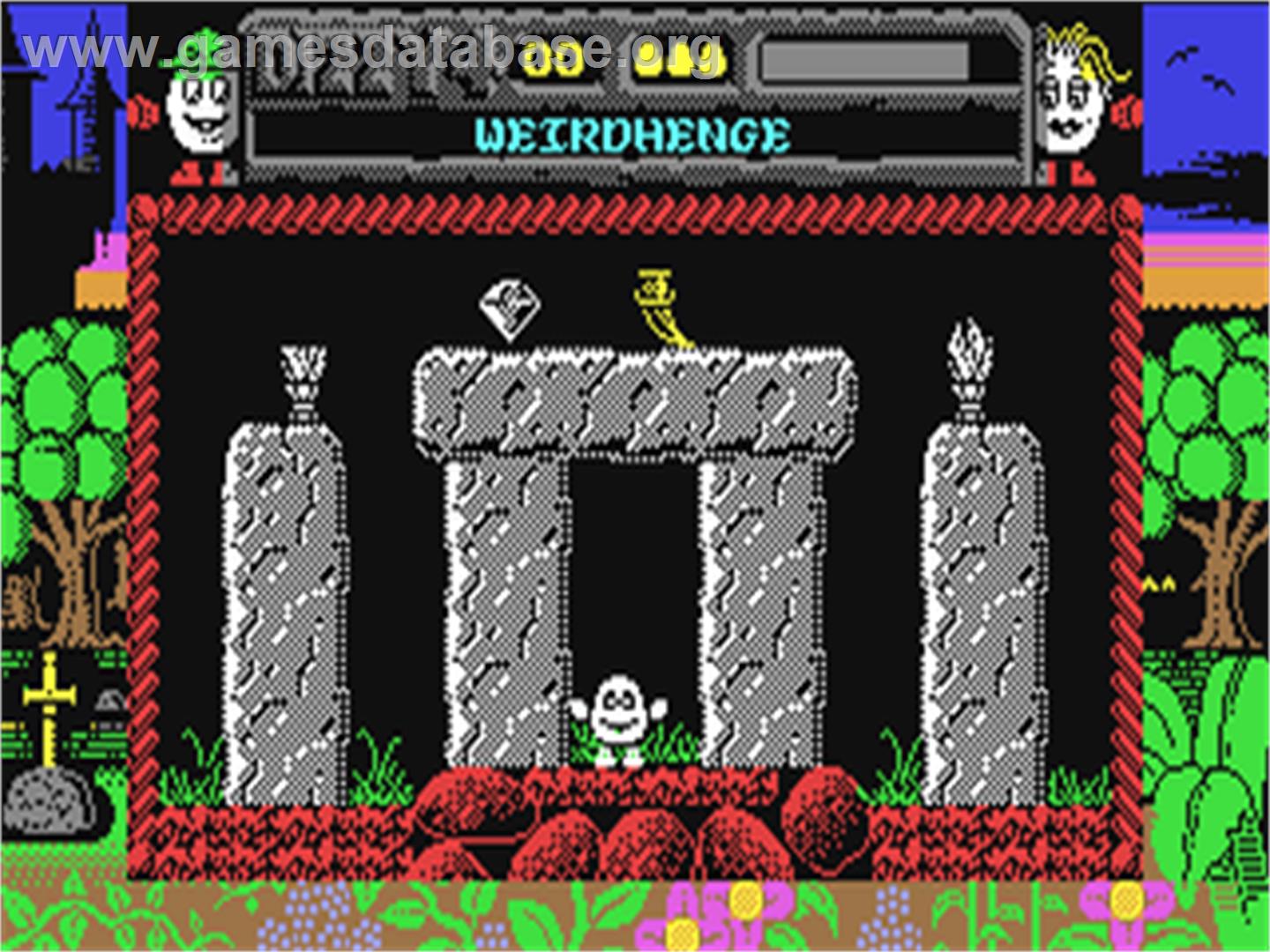 Magicland Dizzy - Commodore 64 - Artwork - In Game