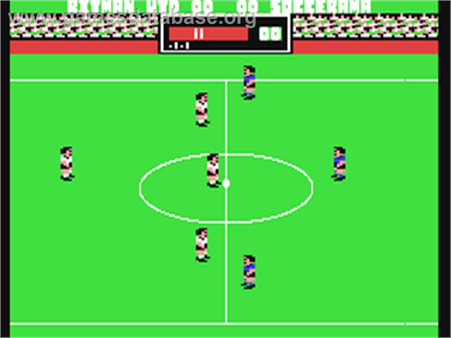 Match Day II - Commodore 64 - Artwork - In Game