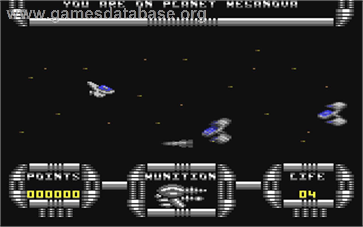 Meganova - Commodore 64 - Artwork - In Game