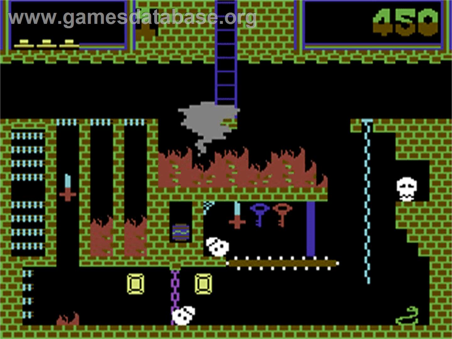 Montezuma's Revenge - Commodore 64 - Artwork - In Game