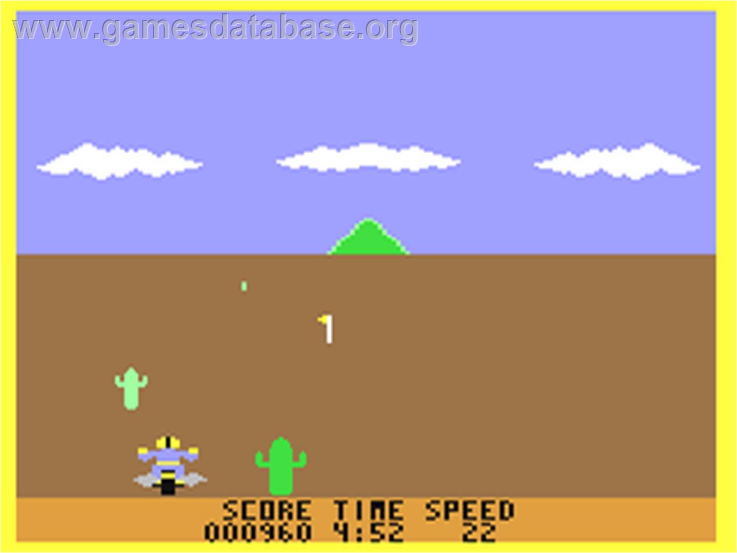 Motocross Racer - Commodore 64 - Artwork - In Game