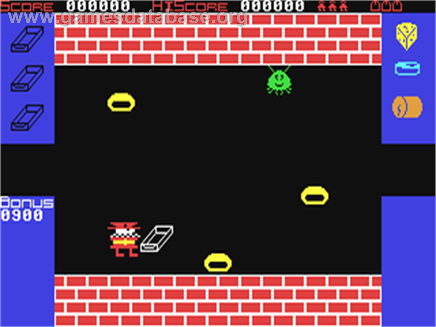Mr. Wimpy: The Hamburger Game - Commodore 64 - Artwork - In Game