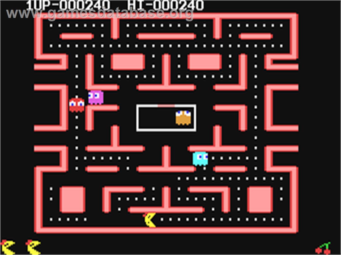Ms. Pac-Man - Commodore 64 - Artwork - In Game