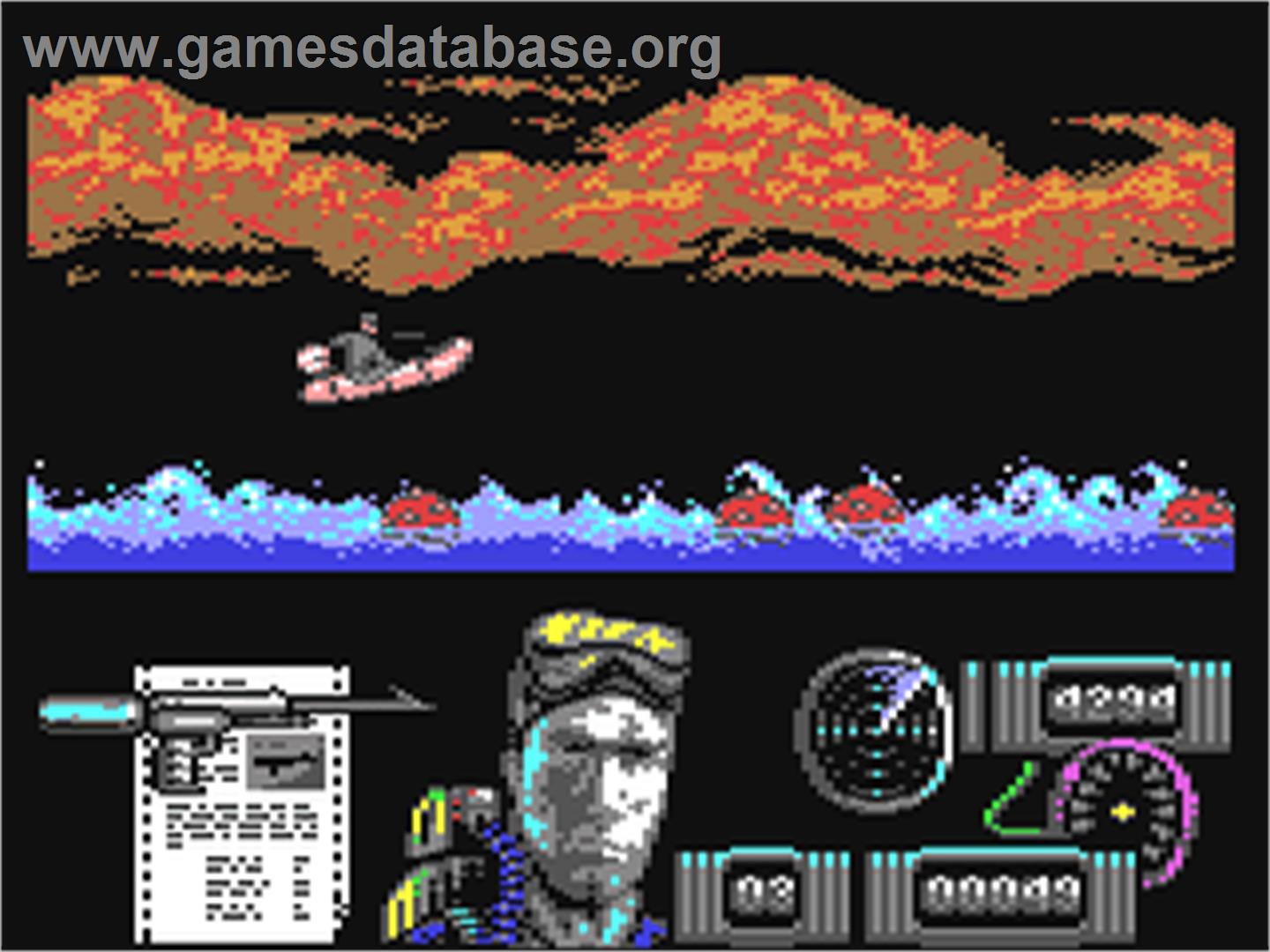 Navy Moves - Commodore 64 - Artwork - In Game