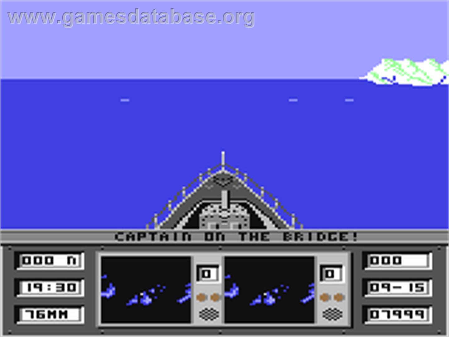 Ocean Ranger - Commodore 64 - Artwork - In Game