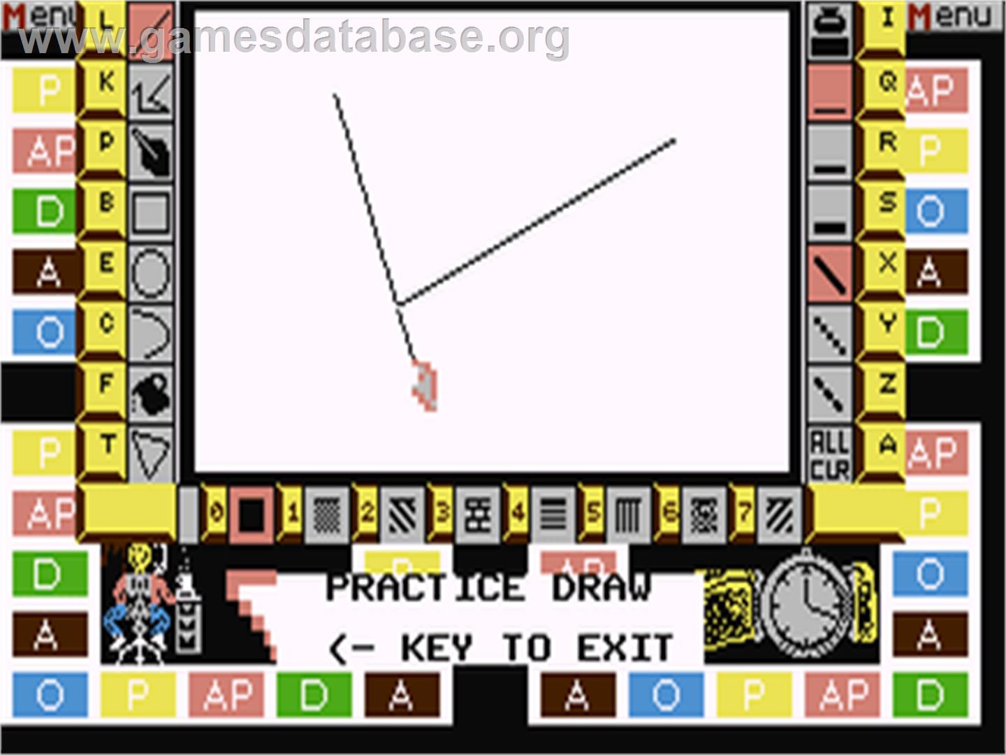 Pictionary - Commodore 64 - Artwork - In Game
