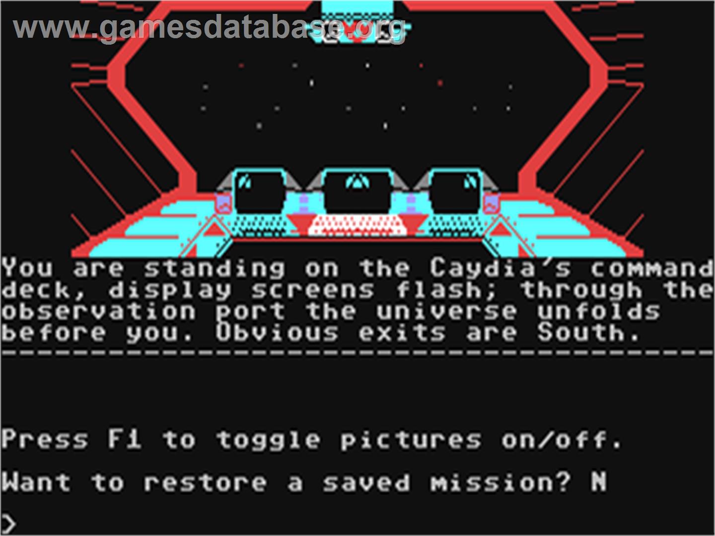 Rebel Planet - Commodore 64 - Artwork - In Game
