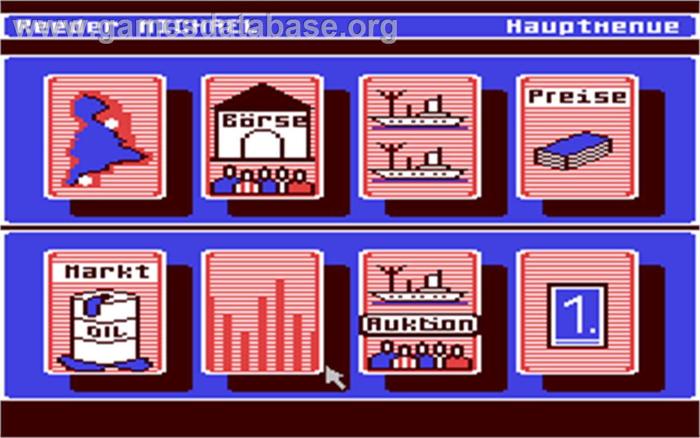 Reederei - Commodore 64 - Artwork - In Game