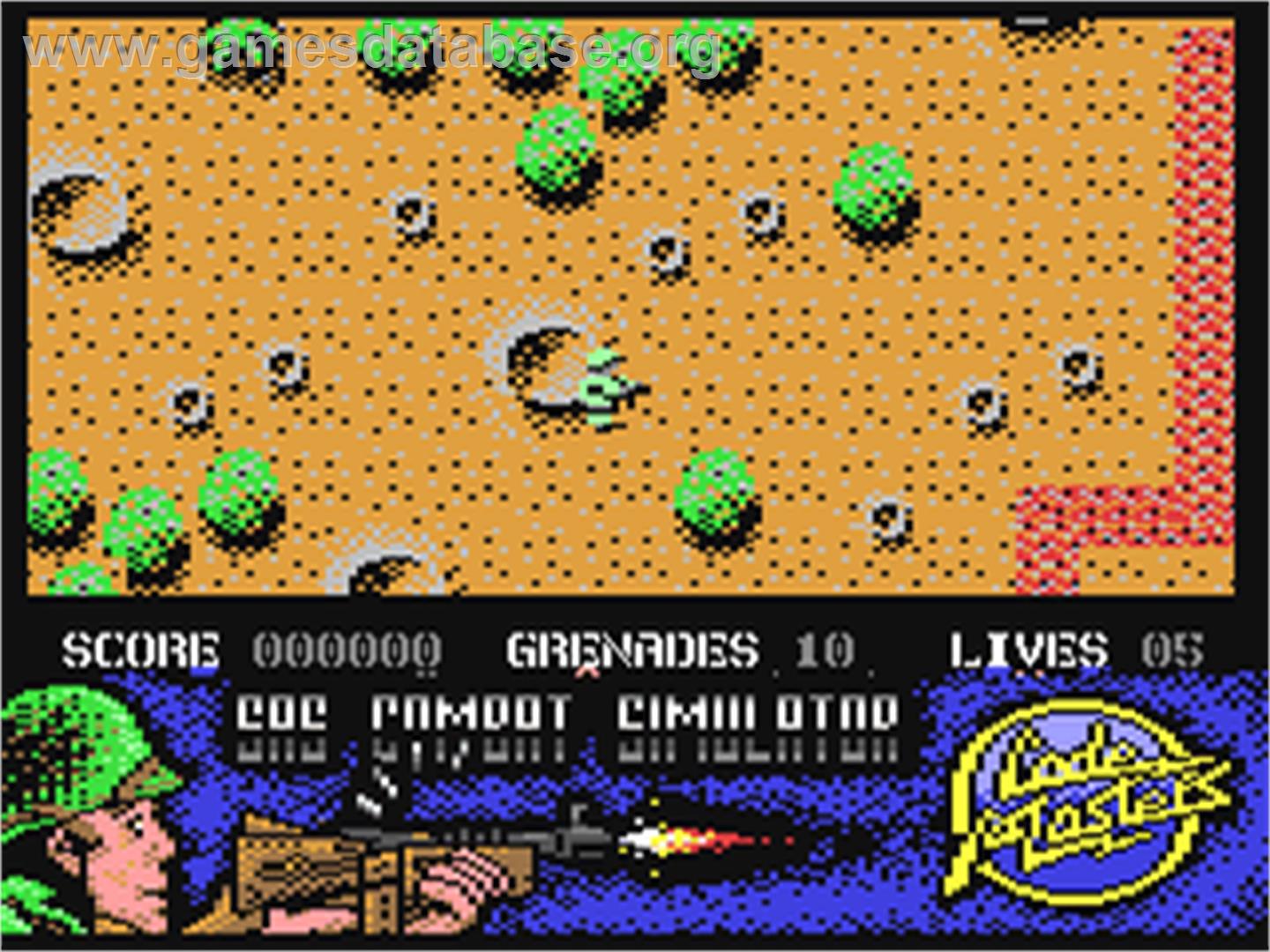 SAS Combat Simulator - Commodore 64 - Artwork - In Game