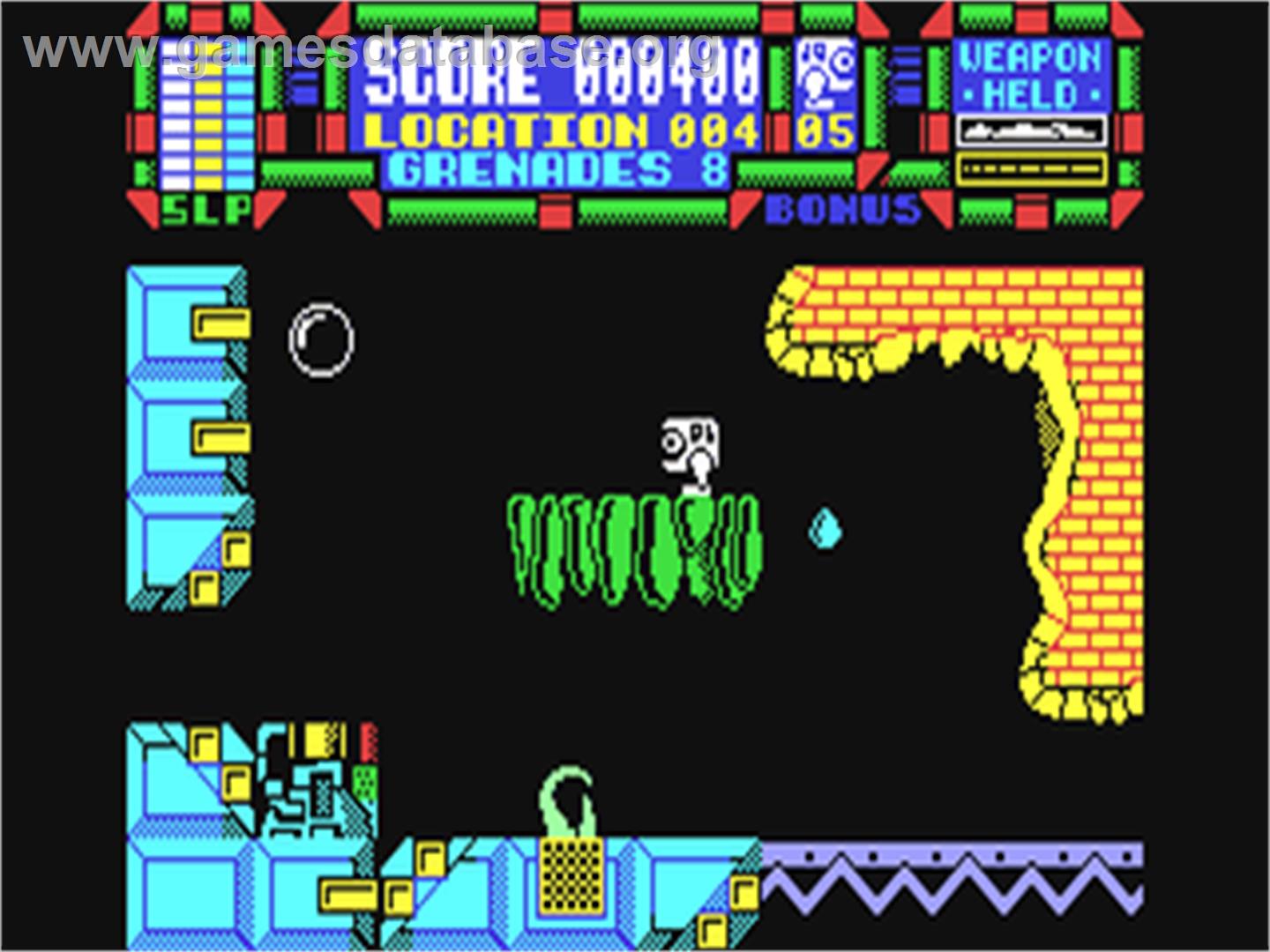 Scumball - Commodore 64 - Artwork - In Game