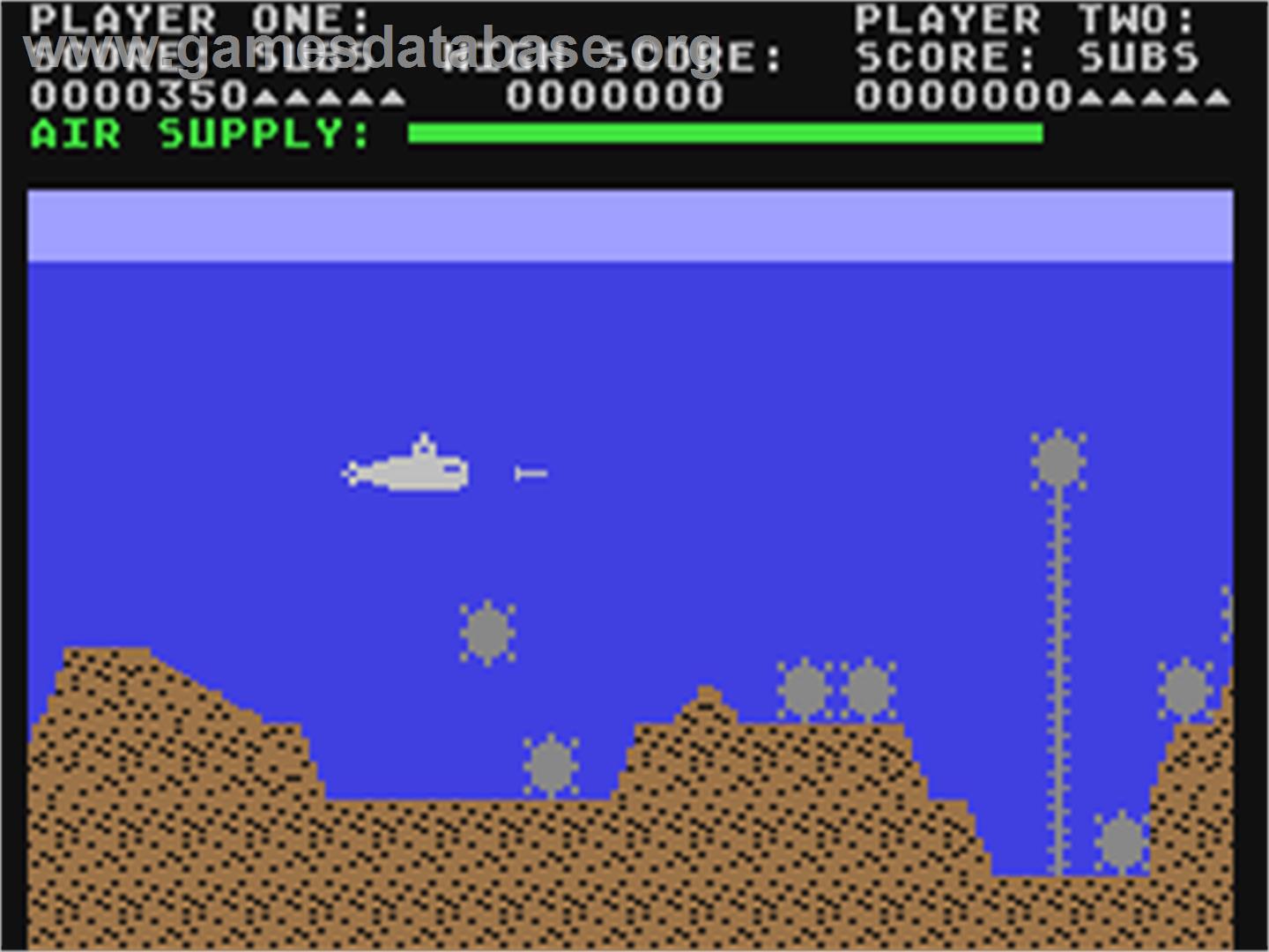Sea Dragon - Commodore 64 - Artwork - In Game