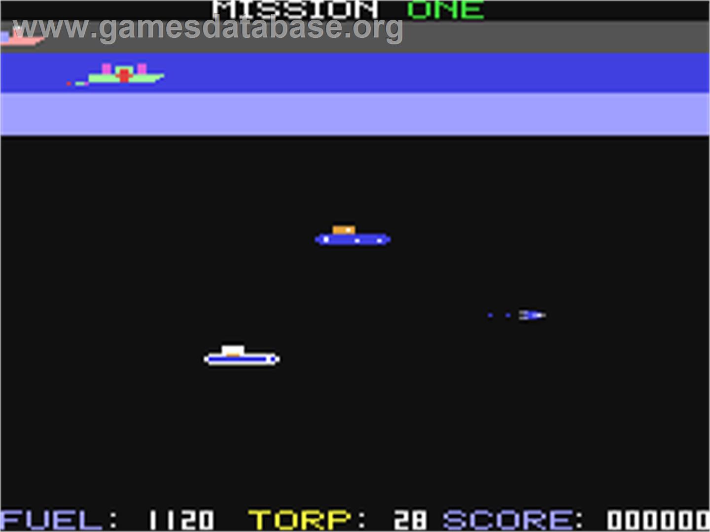 Seafox - Commodore 64 - Artwork - In Game