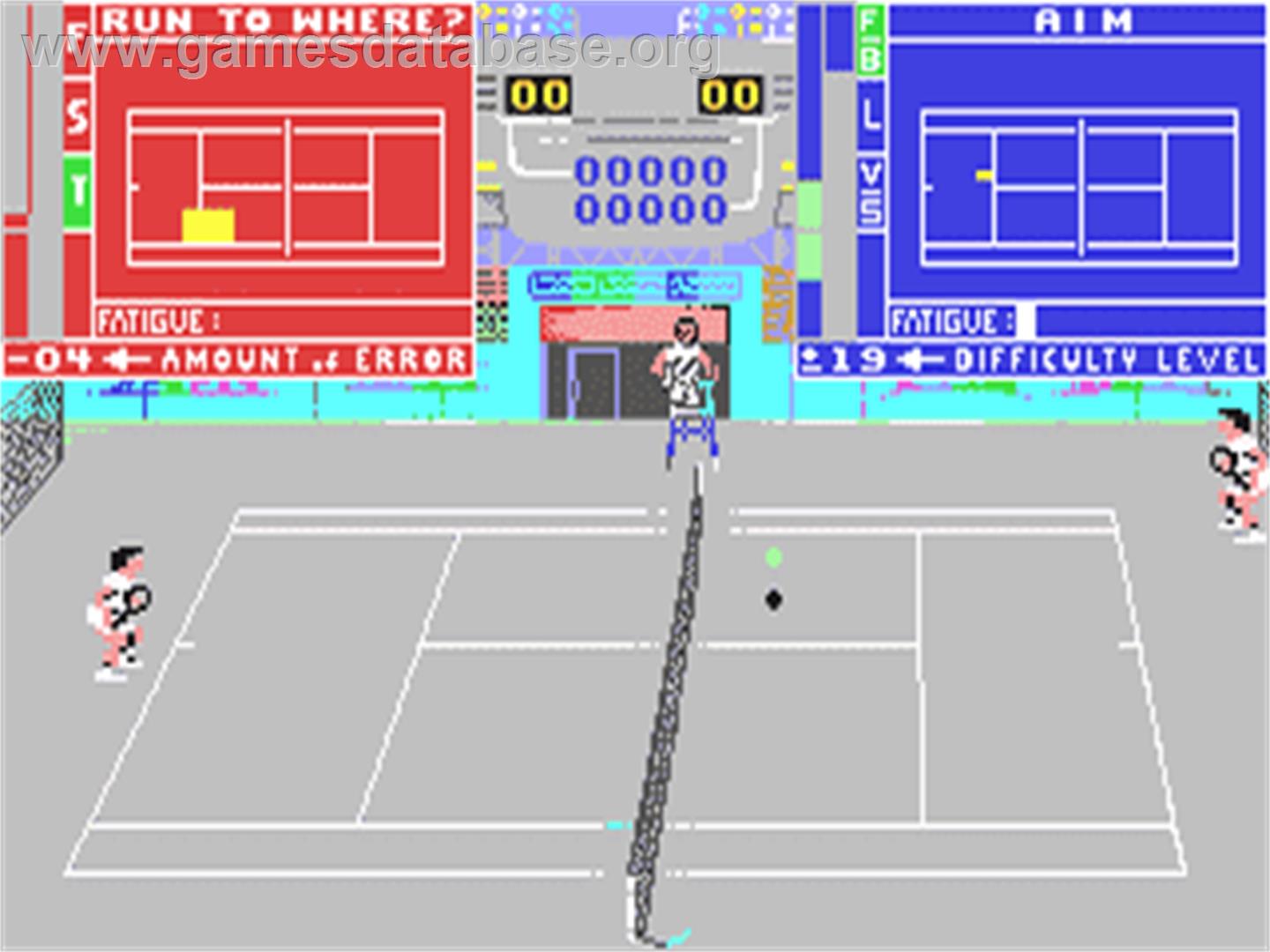 Serve & Volley - Commodore 64 - Artwork - In Game