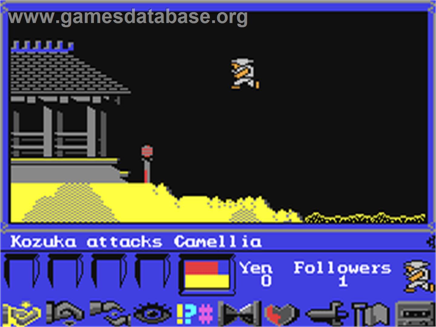 Shogun - Commodore 64 - Artwork - In Game