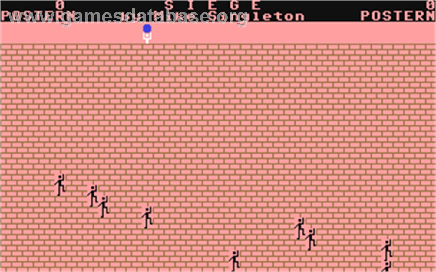 Siege - Commodore 64 - Artwork - In Game
