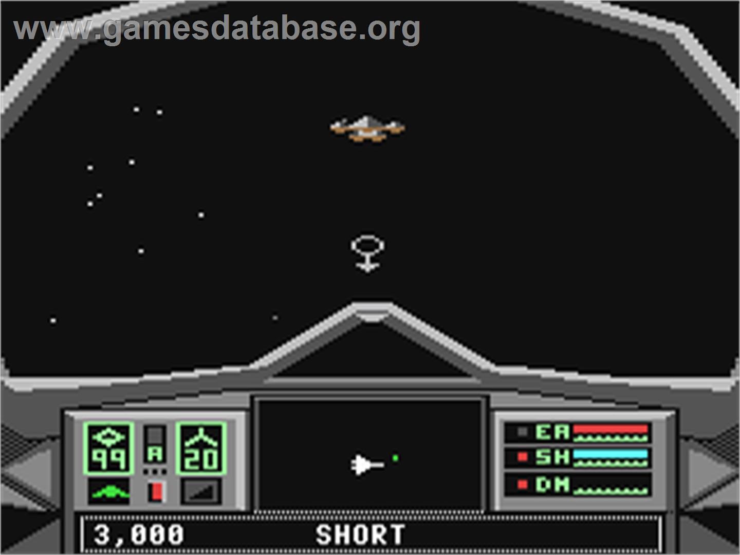 Skyfox II: The Cygnus Conflict - Commodore 64 - Artwork - In Game
