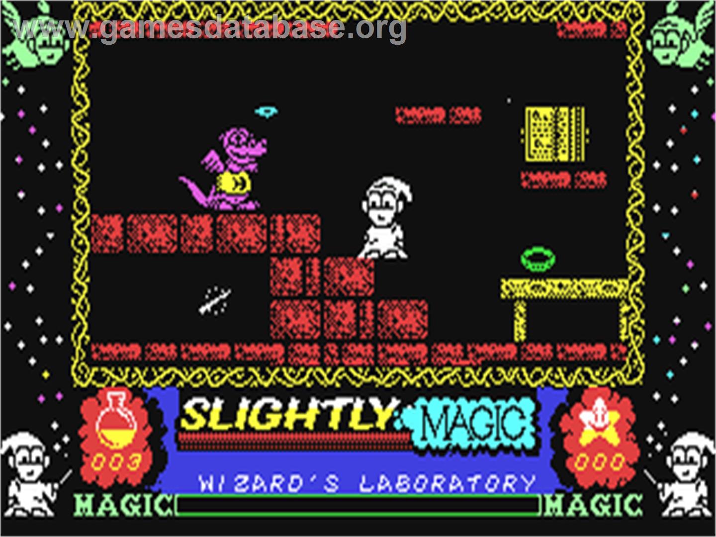 Slightly Magic - Commodore 64 - Artwork - In Game