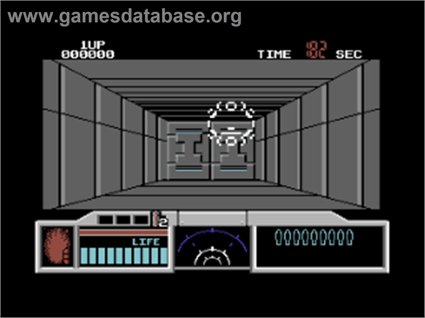 Space Gun - Commodore 64 - Artwork - In Game
