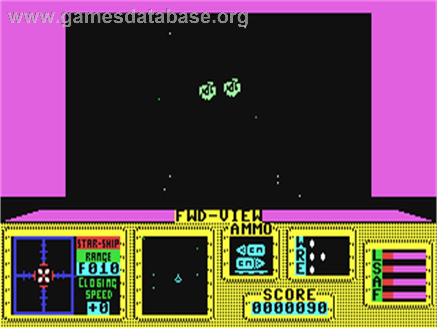 Space Hunter - Commodore 64 - Artwork - In Game