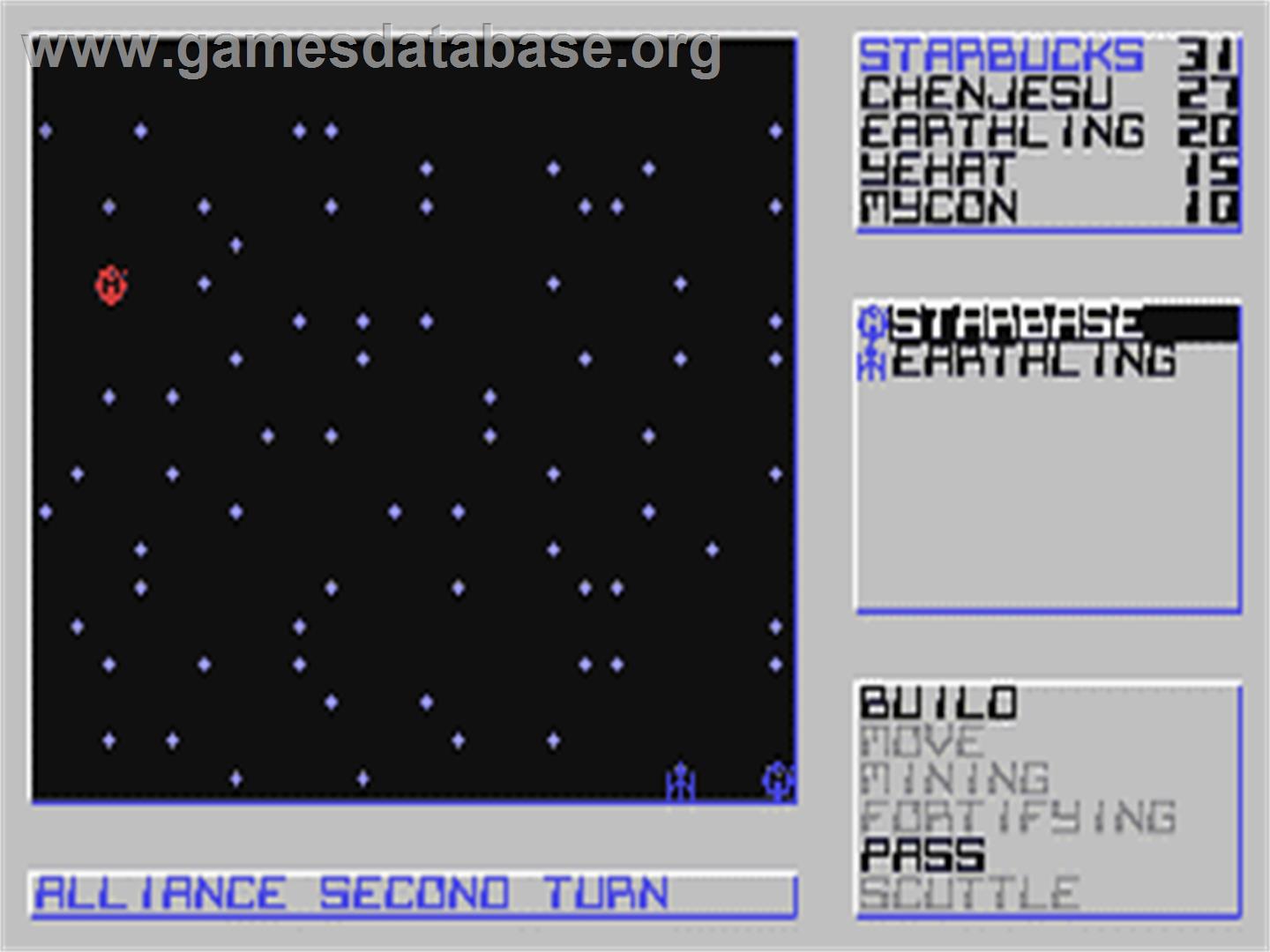 Star Control - Commodore 64 - Artwork - In Game