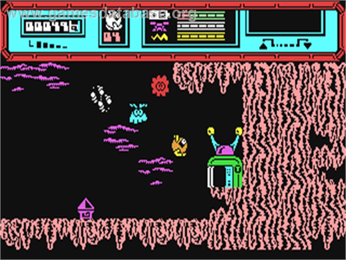 Starquake - Commodore 64 - Artwork - In Game